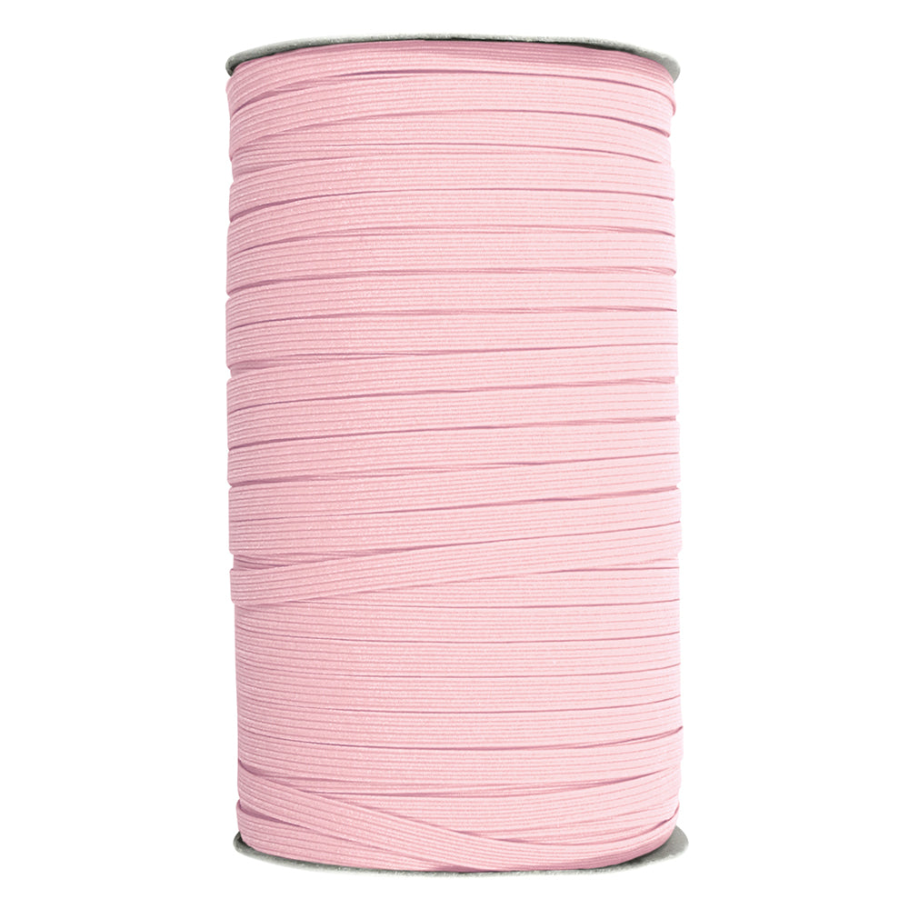 UNIQUE Braided Elastic 6mm (1/4") × 130m Roll - Light Blue