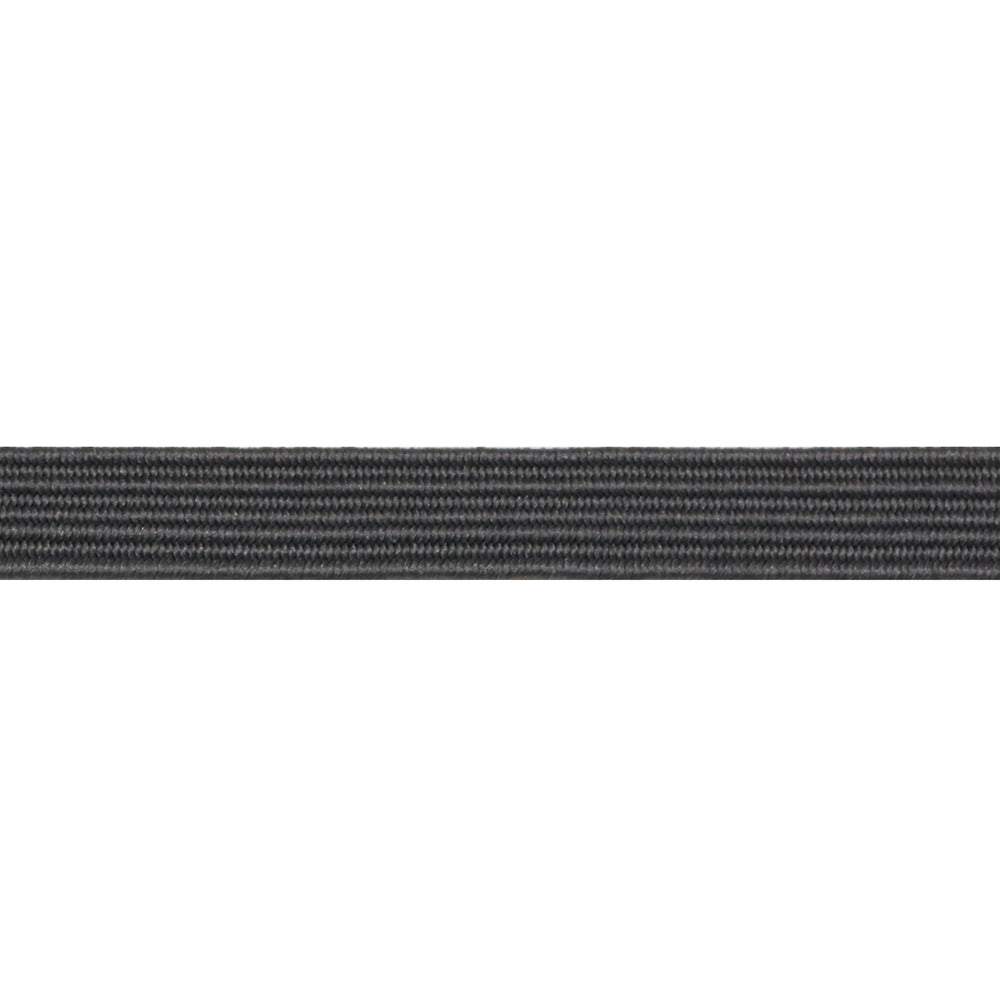 UNIQUE Braided Elastic 6mm (1/4") × 180m Roll - Black