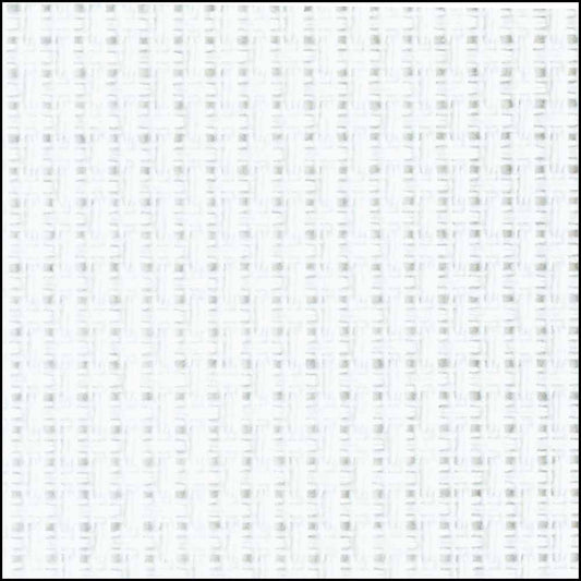 DMC CHARLES CRAFT Gold Standard Aida cloth, 11 count, White, 38.1 × 45.7 cm (15 × 18 in.)