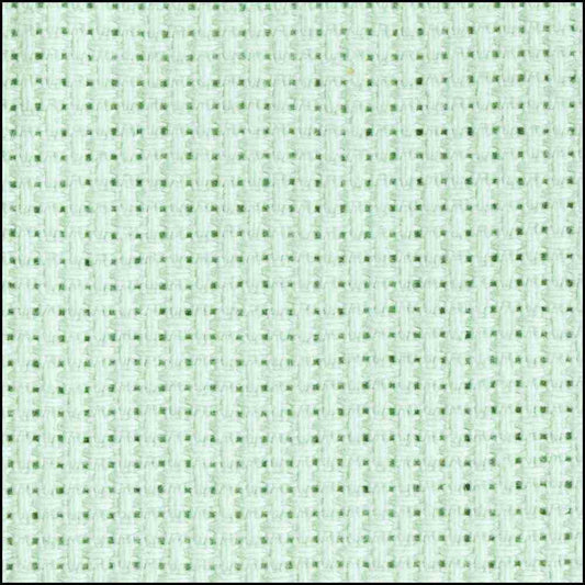 DMC CHARLES CRAFT Gold Standard Aida Cloth 14-count 38.1 × 45.7 cm Light Seafoam