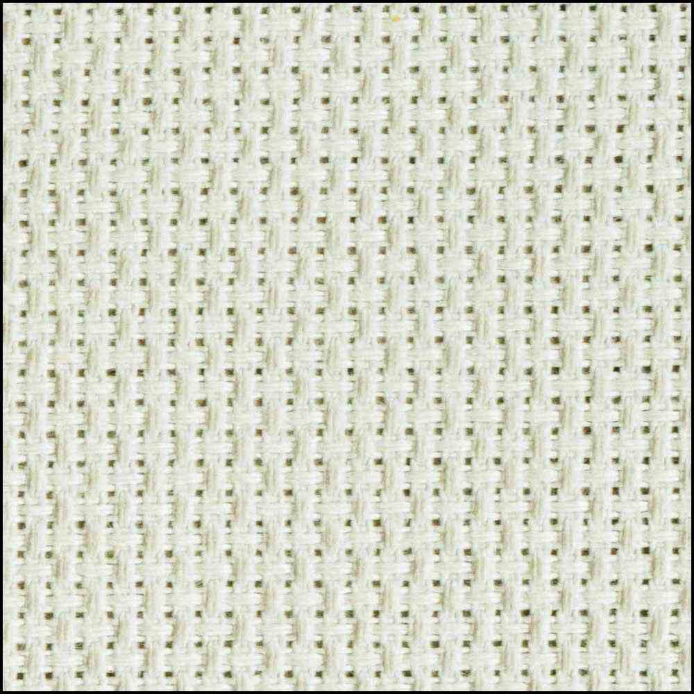 DMC CHARLES CRAFT Gold Standard Aida Cloth 14-count 38.1 × 45.7 cm Platinum