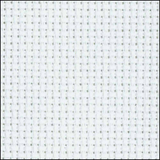 DMC CHARLES CRAFT Gold Standard Aida cloth, 14 count, White, 38.1 × 45.7 cm (15 × 18 in.)