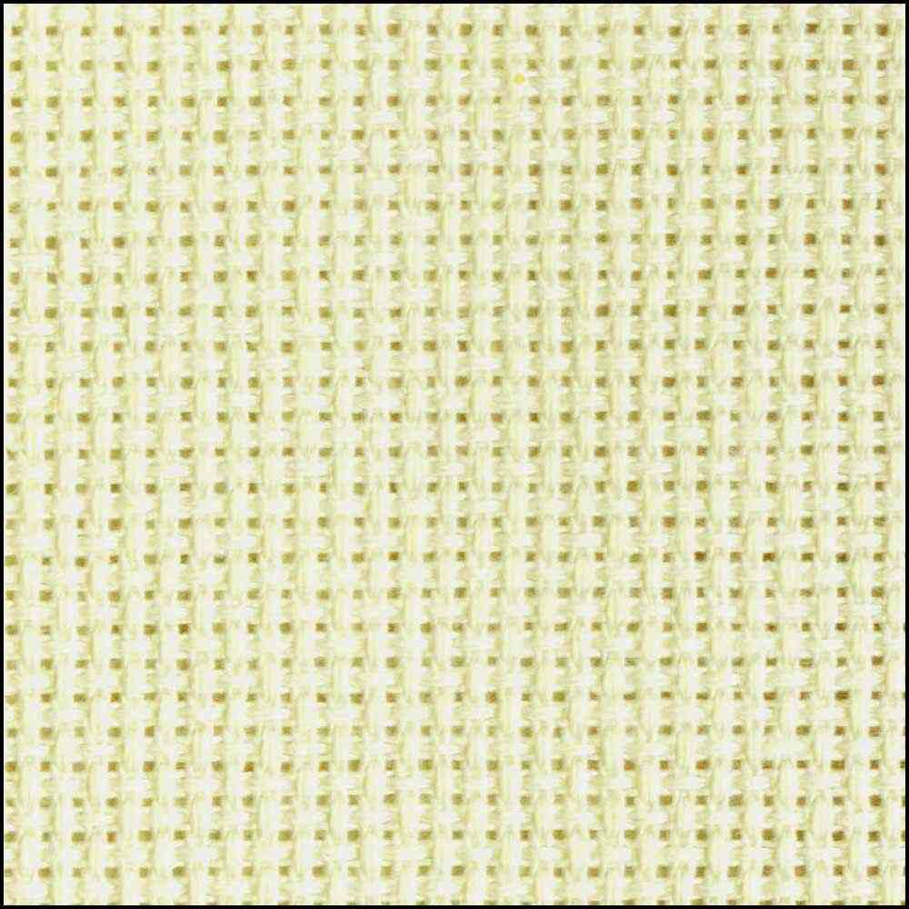 DMC CHARLES CRAFT Gold Standard Aida Cloth 16 Ct 50.8 x 61 cm Antique White