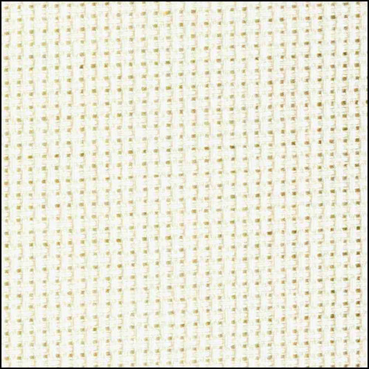 DMC CHARLES CRAFT Gold Standard Aida cloth, 18 count, Antique White, 38 × 45.7 cm (15 × 18 in.)
