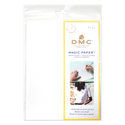 DMC Magic Paper Blank A5 Transfer Sheets 2 Pack
