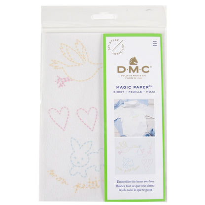DMC Baby Collection Embroidery Magic Paper Transfer Sheet