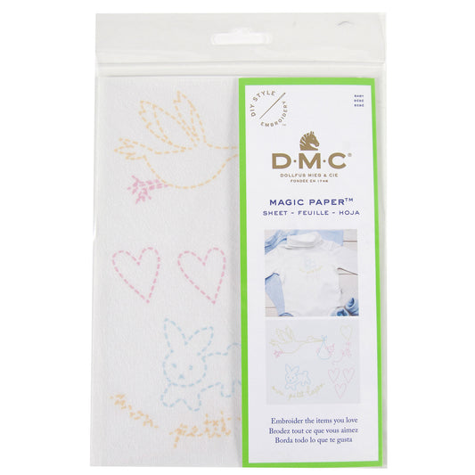 DMC Baby Collection Embroidery Magic Paper Transfer Sheet