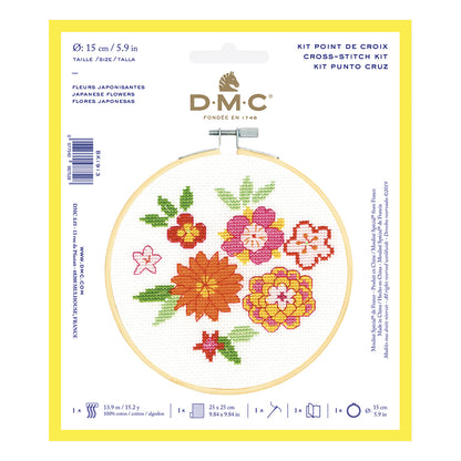 DMC Stitch Kit XS Japanese Flowers