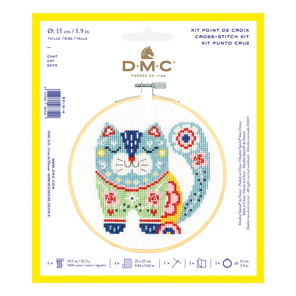 DMC Stitch Kit XS Cat