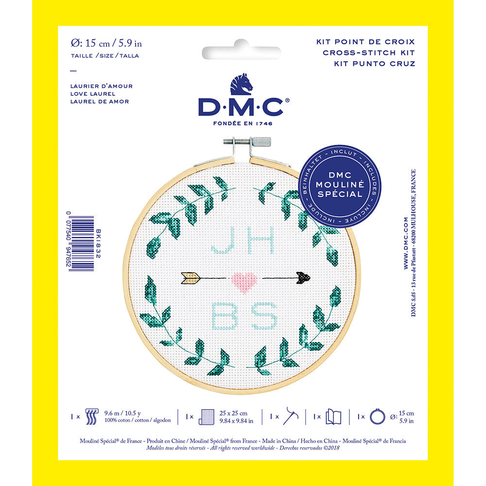 DMC Stitch Kit XS Love Laurel