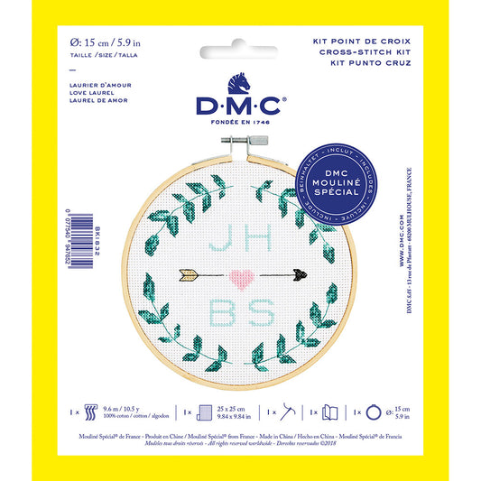 DMC Stitch Kit XS Love Laurel
