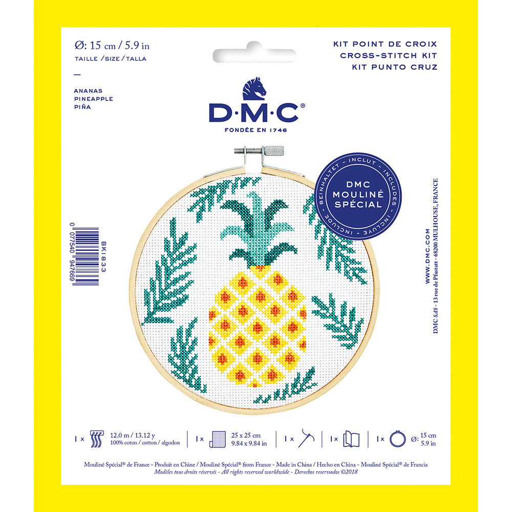 DMC Stitch Kit XS Pineapple