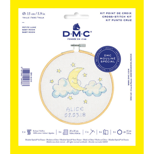 DMC Stitch Kit XS Baby Moon