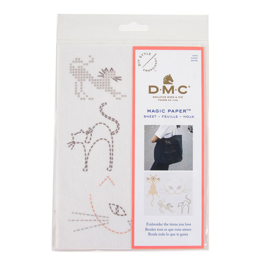 DMC Cross Stitch Magic Paper, Cats Collection