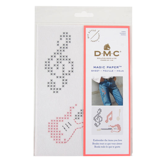 DMC Cross Stitch Magic Paper, Music Collection