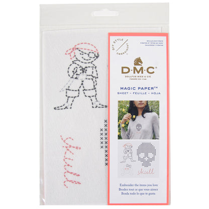 DMC Cross Stitch Magic Paper, Pirate Collection