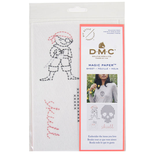 DMC Cross Stitch Magic Paper, Pirate Collection