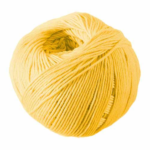 DMC Natura Just Cotton Fine Yarn, 50 g / 155 m, Sunflower