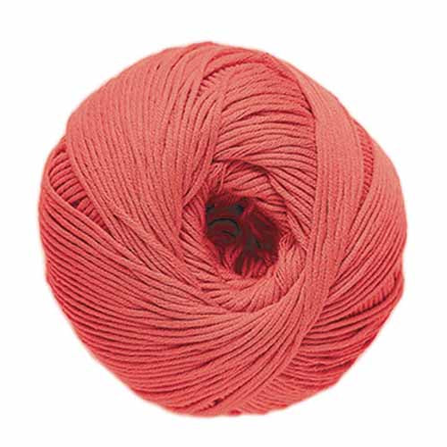 DMC Natura Just Cotton Fine Yarn, 50 g / 155 m, Coral