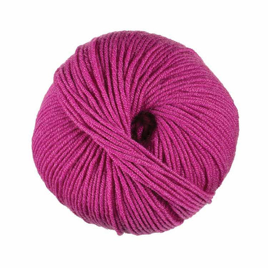 DMC Woolly Superwash Merino Yarn 50 g / 125 m Fuschia