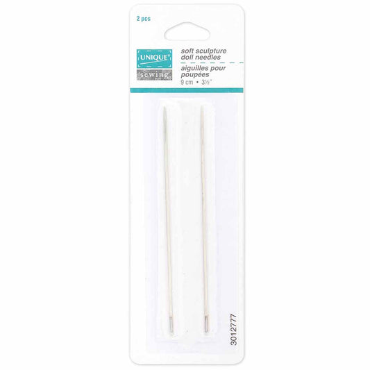 UNIQUE SEWING Doll Needles – 9 cm – 2 pcs