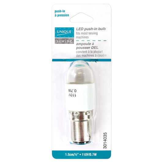 UNIQUE SEWING LED Push‑In Sewing Machine Bulb