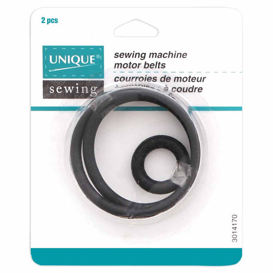 UNIQUE SEWING Sewing‑Machine Belts — Standard Replacement, 2 pcs
