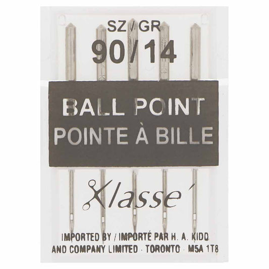 KLASSE Ball Point Needle Cassette Size 90/14 5-Count