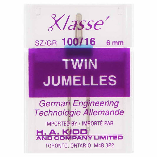 KLASSE Twin Universal Needle Cassette Size 100/16 6 mm