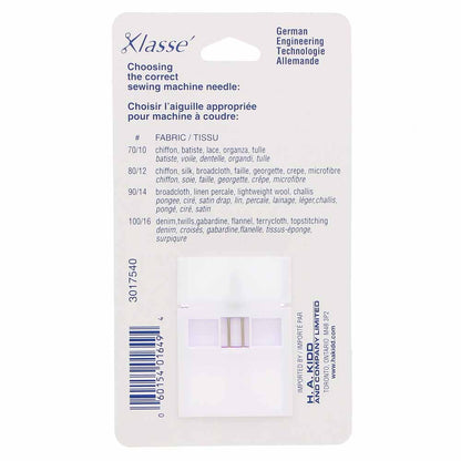 KLASSE Twin Machine Needle Ballpoint 80/12 4.0mm 1 Pack