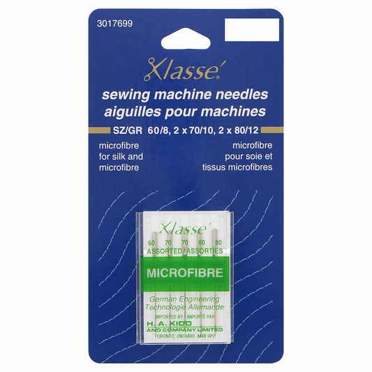 KLASSE Machine Needles Sharps/Microtex Assorted