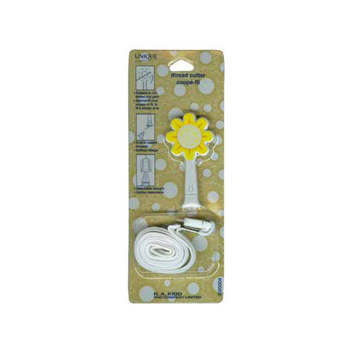 UNIQUE SEWING Thread Cutter with Threader — Safety Petal Guard