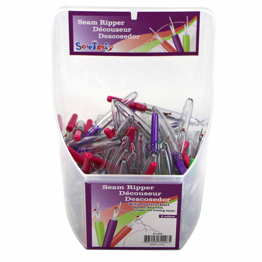 SEW TASTY Small Seam Ripper Safety Ball Counter Display