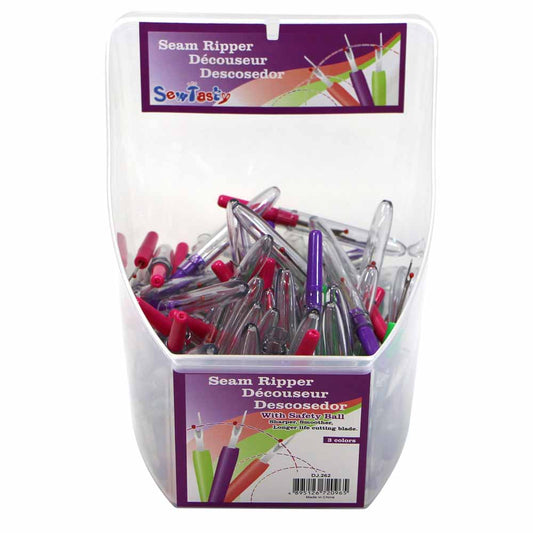 SEW TASTY Small Seam Ripper Safety Ball Counter Display