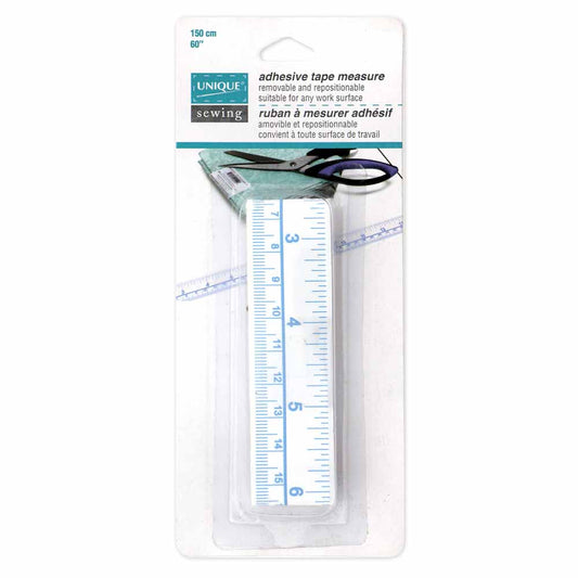 UNIQUE SEWING Adhesive Tape Measure – 150 cm (60")