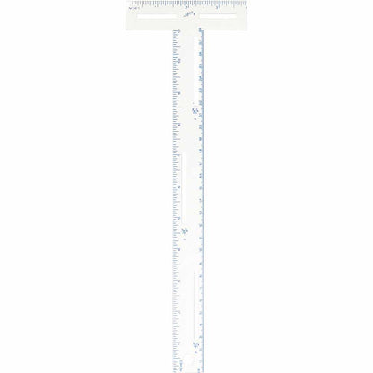UNIQUE T-Square Transparent Flexible 11In