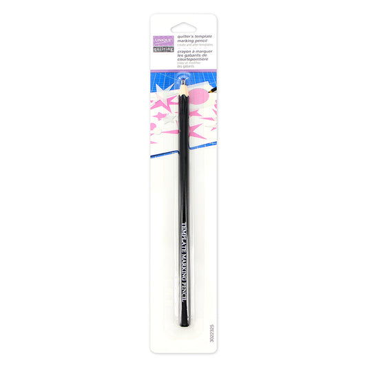 Unique Quilting Template Marking Pencil – Black – For Plastic Templates