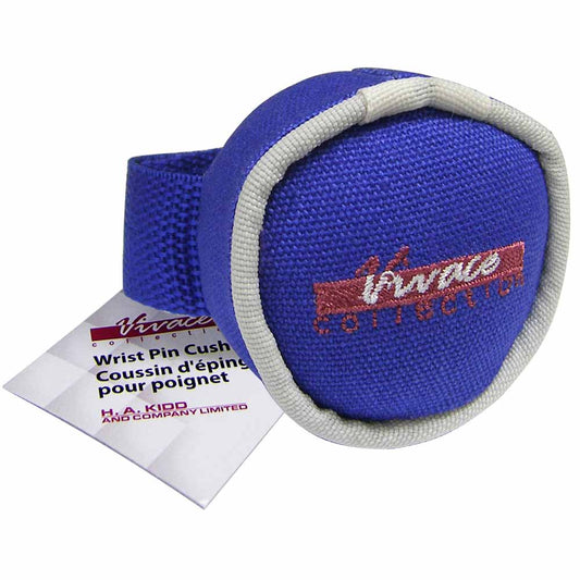 VIVACE Wrist Pin Cushion – Canvas Blue