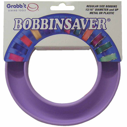 GRABBIT BobbinSaver Classic Bobbin Holder Holds 20+ Bobbins Lavender