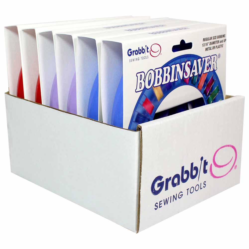 GRABBIT BobbinSaver Bobbin Holder - Assorted Colours