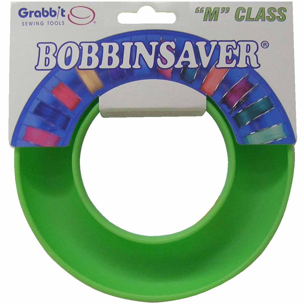 GRABBIT BobbinSaver M Class Bobbin Holder Holds 20+ Bobbins Lime