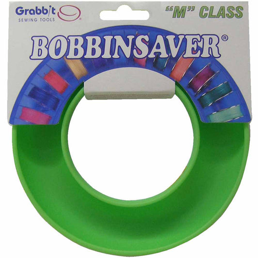 GRABBIT BobbinSaver M Class Bobbin Holder Holds 20+ Bobbins Lime
