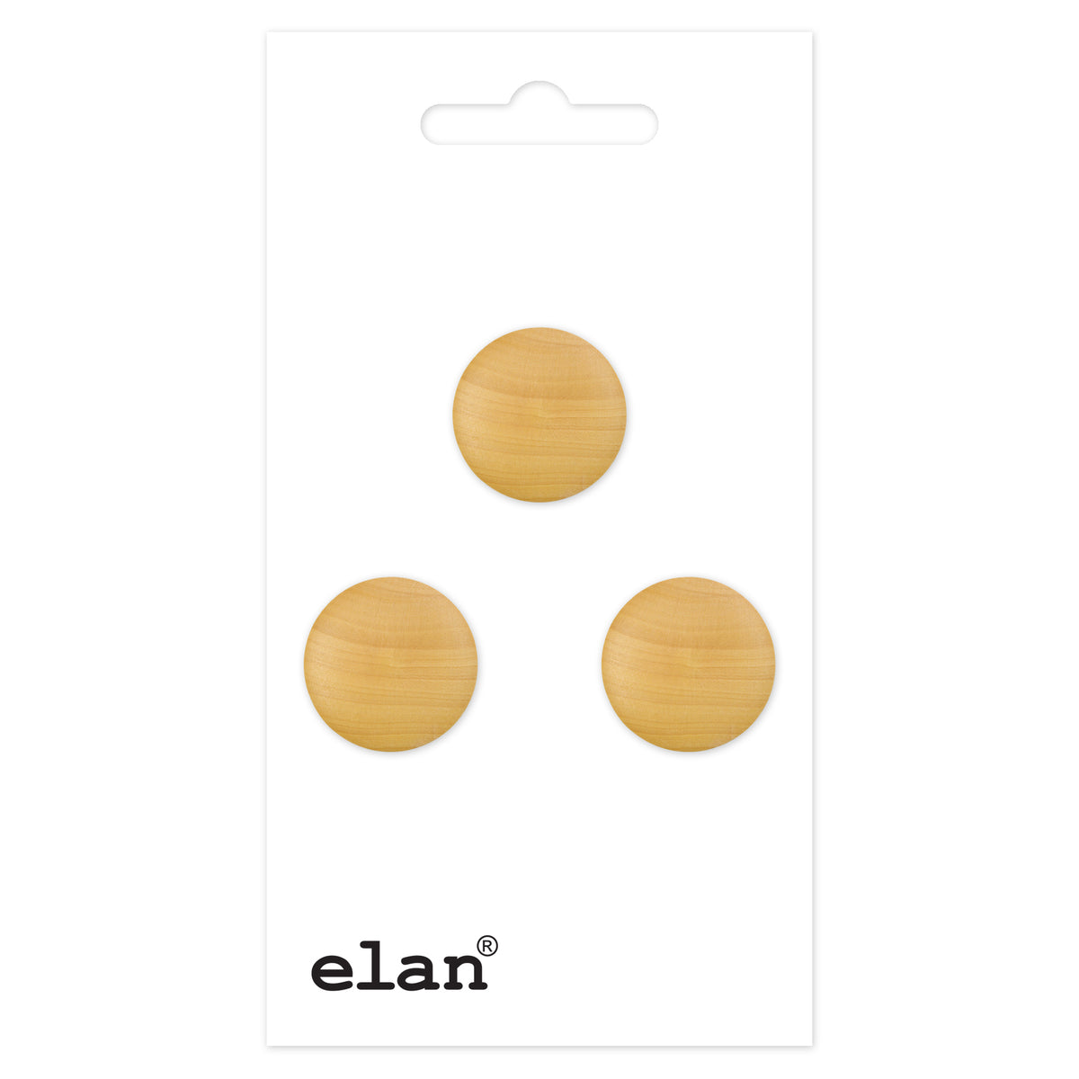 ELAN Shank Button - 18 mm (3/4 in.) - 3 count - packaged product view