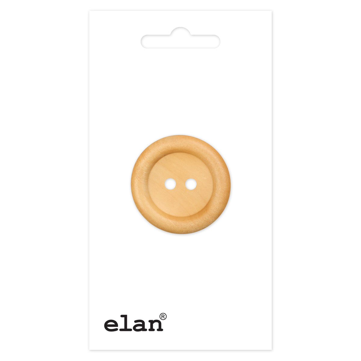 ELAN 2 Hole Button - 38 mm (1 1/2 in.) - 1 count - packaged product view