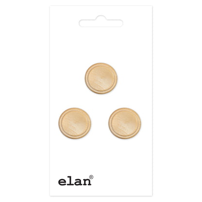 ELAN Shank Button 18 mm (3/4 in), 3 Count