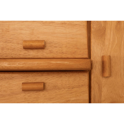 MILWARD 3-Tier Cantilever Wooden Sewing Box Pine 17 × 29 × 18cm