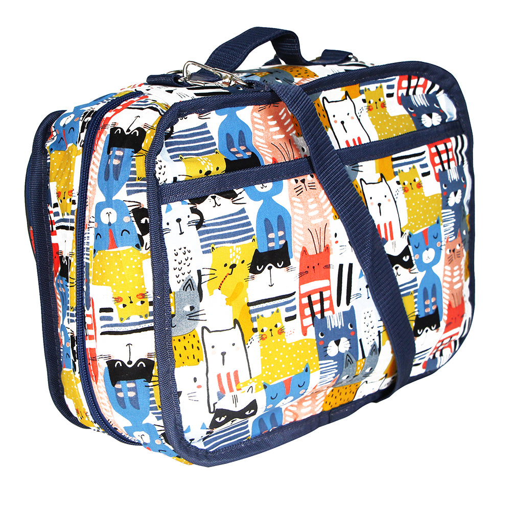 VIVACE Craft Accessories Tote Cats 33 x 25 x 13 cm