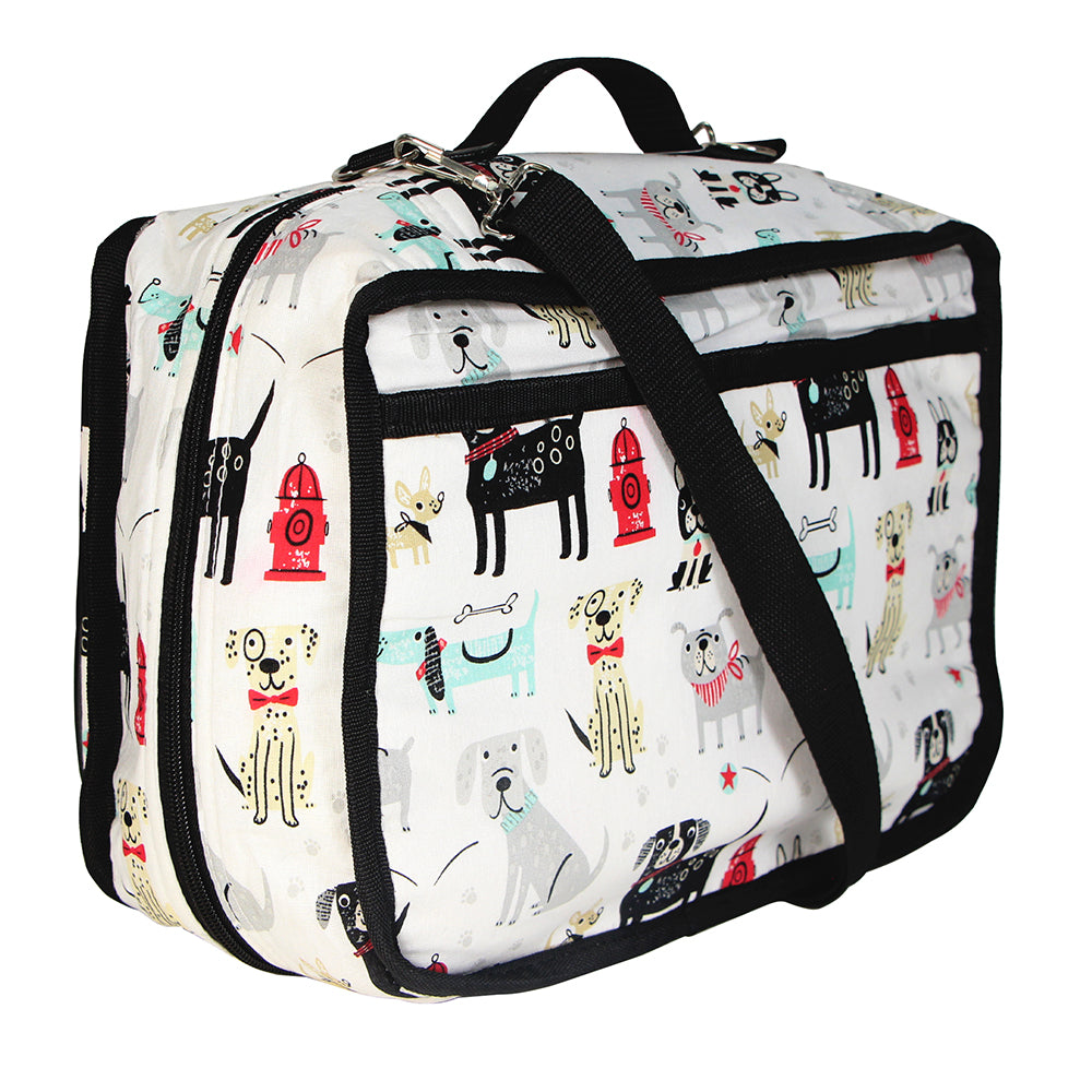 VIVACE Craft Accessories Tote Dogs 33 x 25 x 13 cm