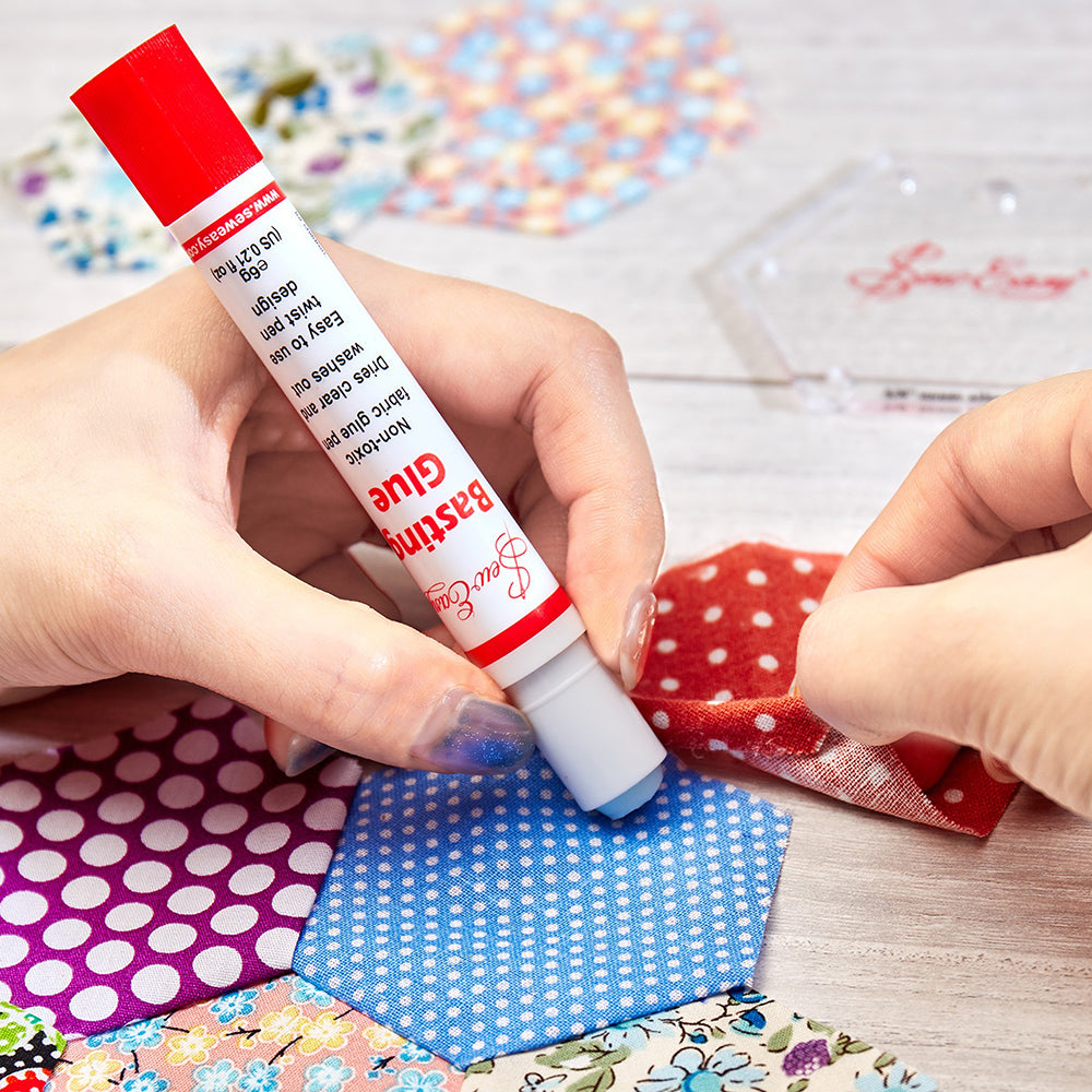 SEW EASY Basting Glue Pen Temporary Fabric Adhesive 6 g Clear