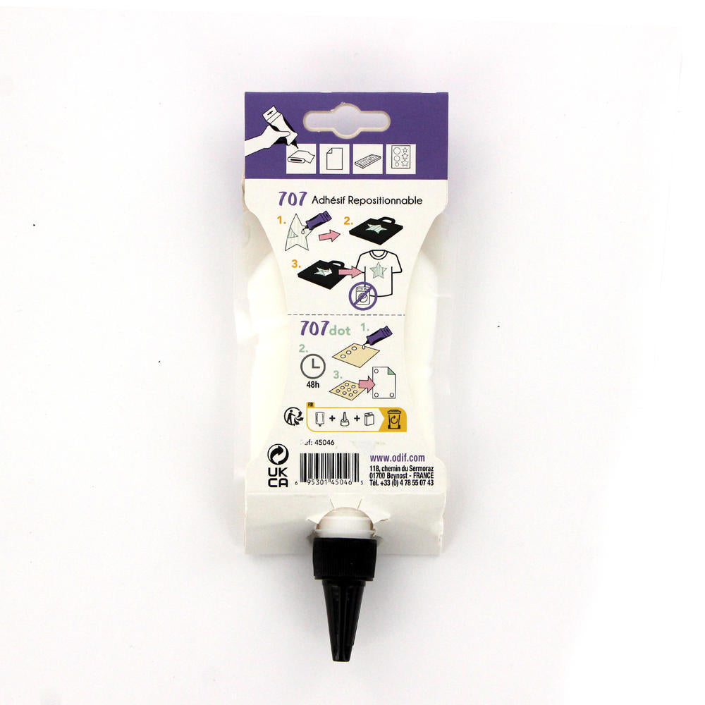 ODIF OdiPocket 707 Repositionable Fabric Adhesive Pouch 60 g